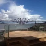 Stainless steel and glass balustrade