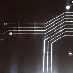 Custom artistic steel feature