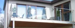 Steel balustrade